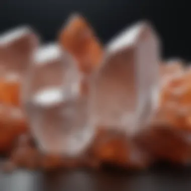 Comparison of untreated and heat-treated quartz stones