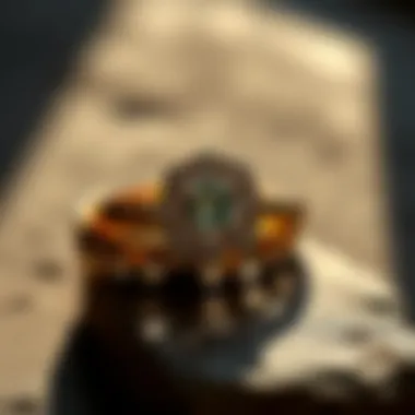 Symbolic Commitment Across Cultures with Rings A symbolic representation of commitment through rings displayed in various cultural contexts