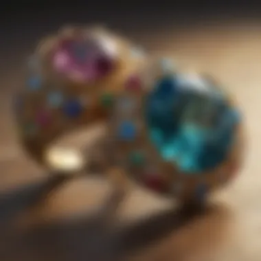 Historical Gemstone Traditions A historical depiction of gemstone usage in traditional marriage ceremonies
