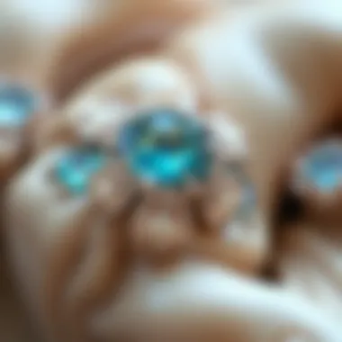 Intricate Details in Newly Molded Jewelry Close-up of a freshly molded jewelry piece with intricate details