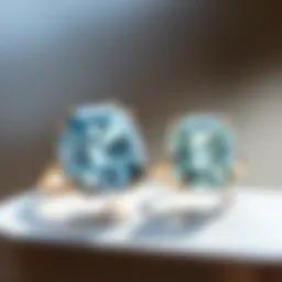 Visual representation of carat size comparison