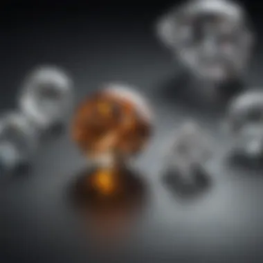Comparative Properties of Diamonds and Simulants An infographic comparing the physical properties of diamond simulants versus natural diamonds.