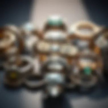 A collection of different styles of flat ring sizers emphasizing their functional diversity