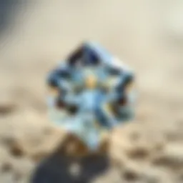 Close-up of a pointer diamond showcasing its unique cut