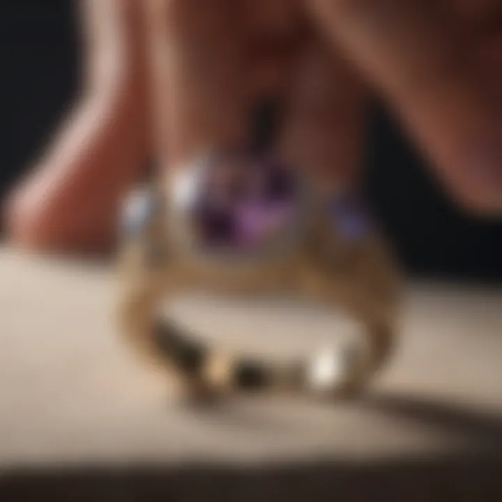 Infographic on the relationship between comfort and ring size