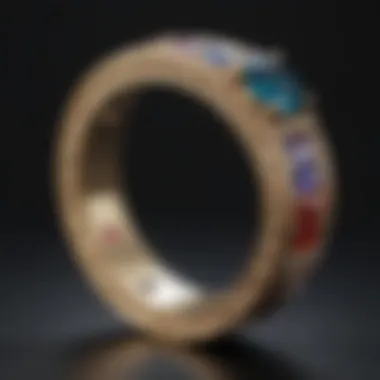 Importance of Internal Diameter in Ring Sizing Illustration showcasing the concept of internal diameter measurement