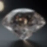 Comparison of simulated diamonds and lab-created diamonds