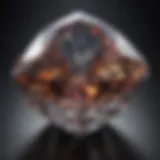 Close-up view of the Kohinoor Diamond showcasing its brilliance