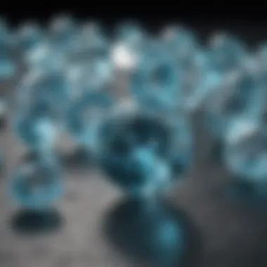 Market Trends of Aquamarine Graph depicting current market trends and price fluctuations of aquamarine gemstones.