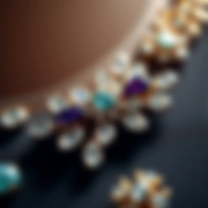 Close-up of a Van Cleef & Arpels brooch illustrating the artistry involved