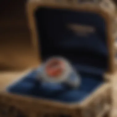 Luxury Presentation of VVS Diamond Rings A stunning VVS diamond ring presented in an elegant box symbolizing luxury