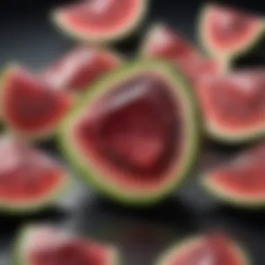 Metaphysical Properties of Watermelon Tourmaline A detailed diagram showing the metaphysical properties associated with watermelon tourmaline