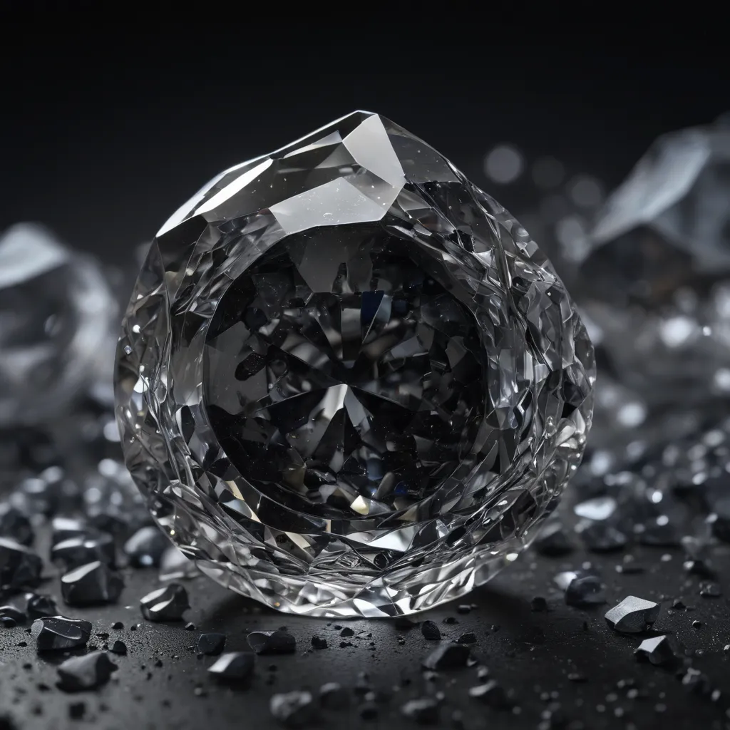 Exploring the Unique Traits of Black Crystal with Grey Spots