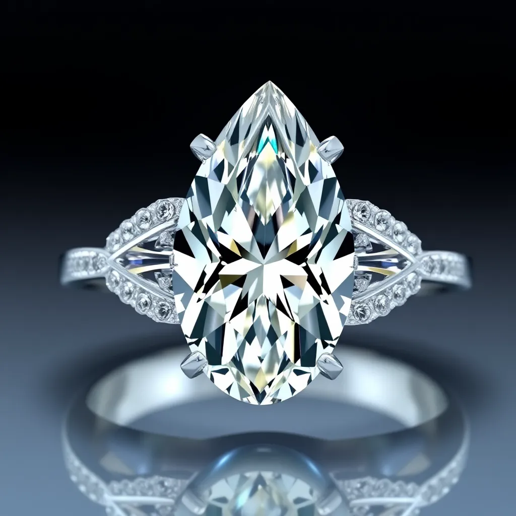 Exploring the Elegance of Drop Shape Diamond Rings